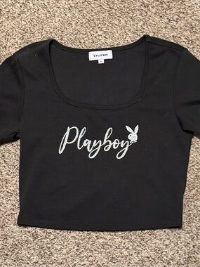Playboy bunny crop top